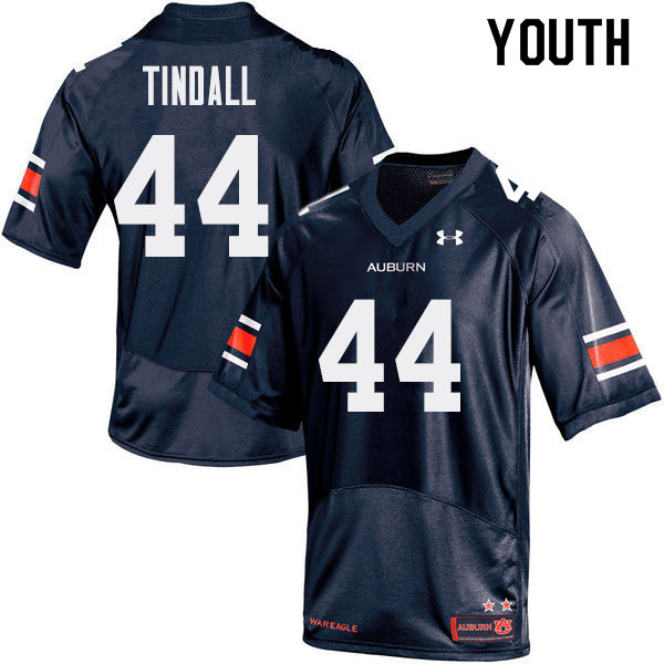 Youth Auburn Tigers #44 Barrett Tindall College Football Jerseys Sale-Navy